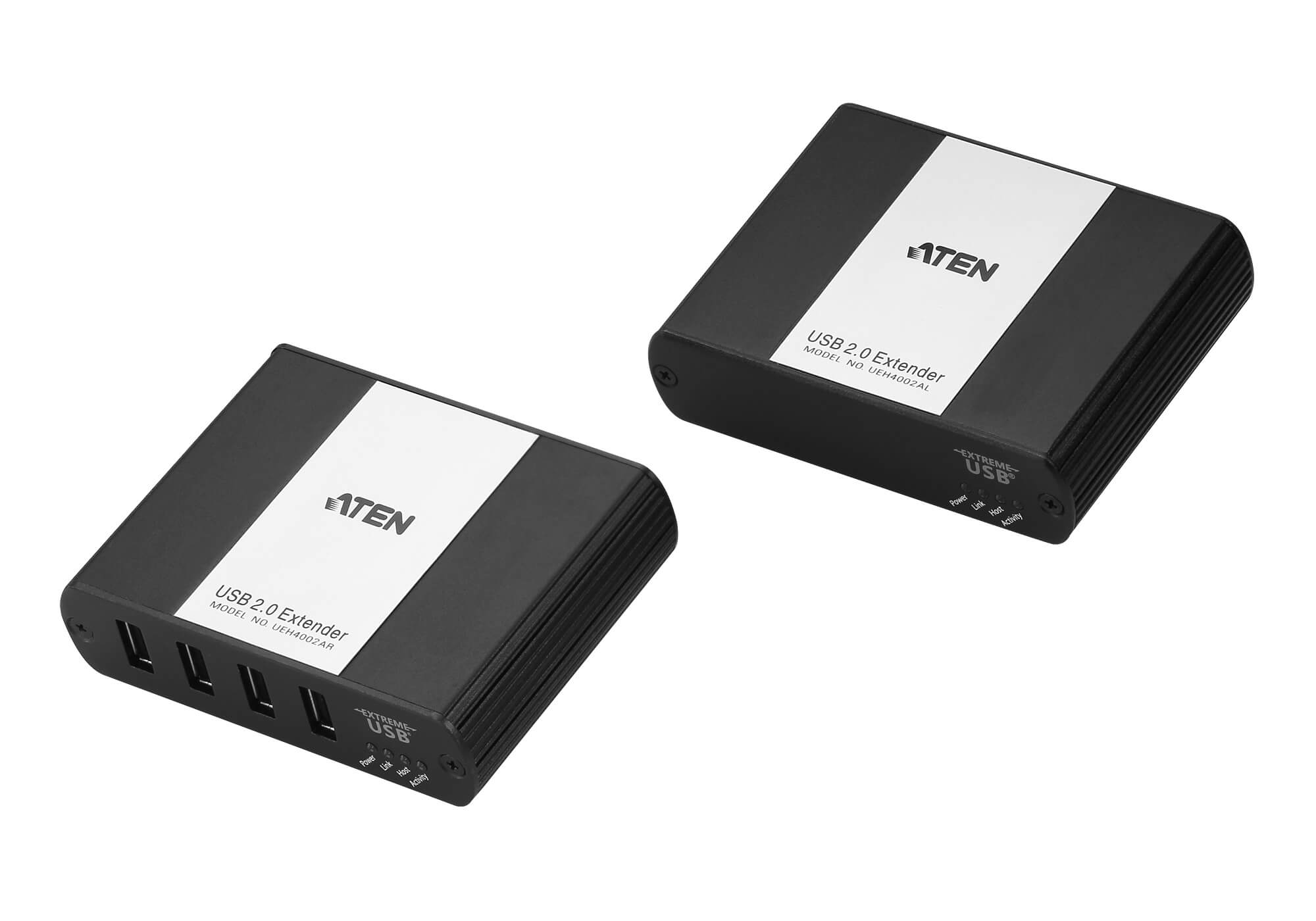 Aten USB 2.0 Cat 5 Extender with 4-Port Hub, ExtremeUSB feature supports transparent USB extension, extends up to 100m Aten USB 2.0 Cat 5 Extender with 4-Port Hub, ExtremeUSB feature supports transparent USB extension, extends up to 100m